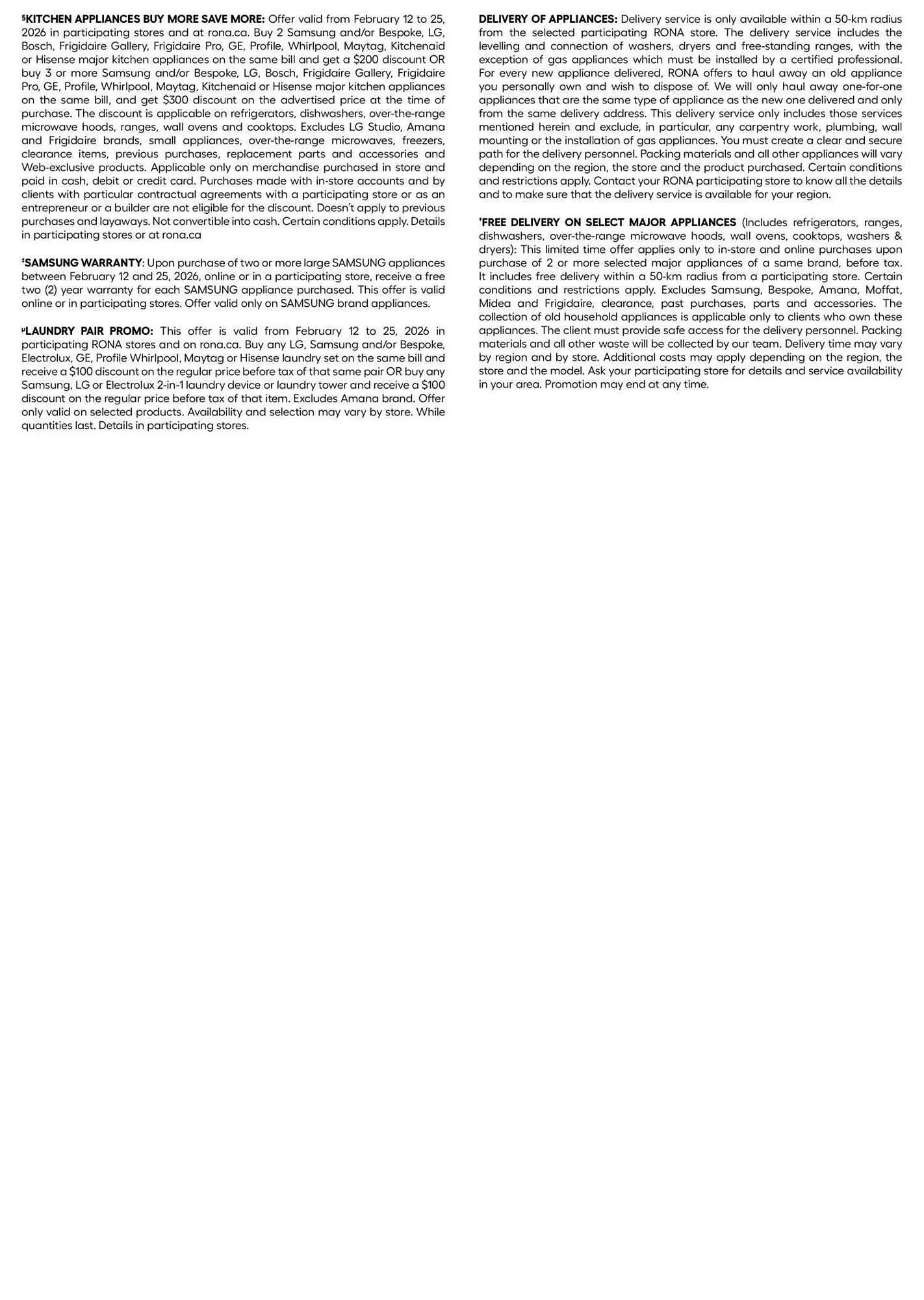 RONA flyer from February 13 to February 20 2026 - flyer page 23