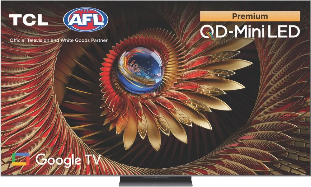 TCL 75" C8K Premium QD Mini LED Google TV 2025