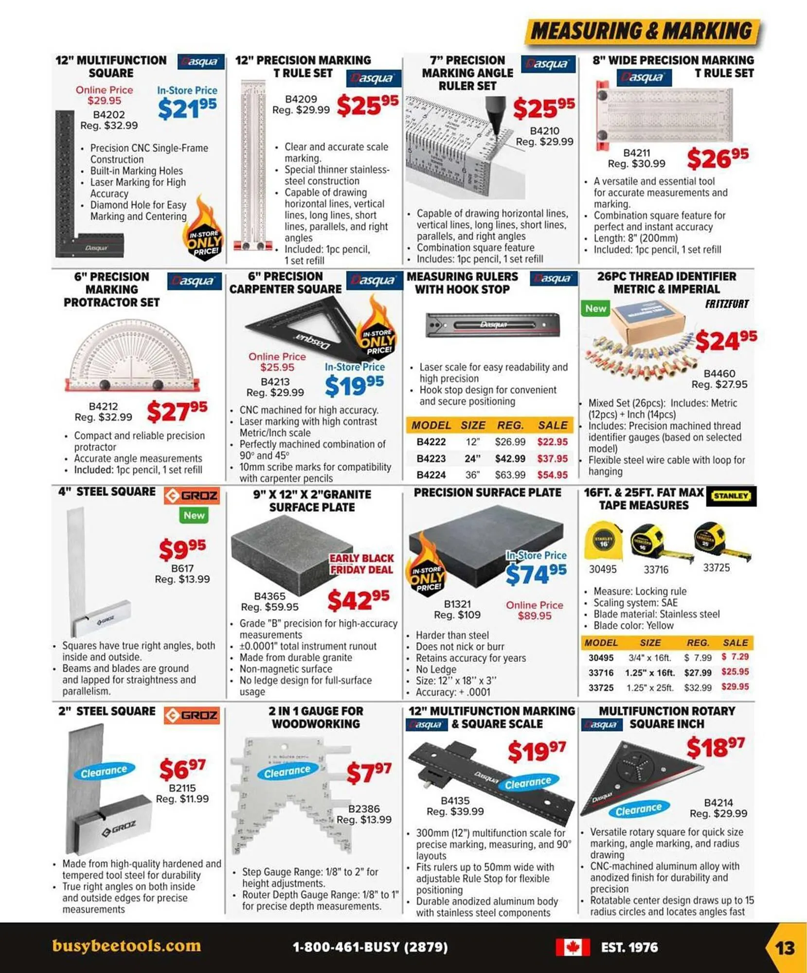 Busy Bee Tools flyer from November 10 to January 10 2026 - flyer page 13
