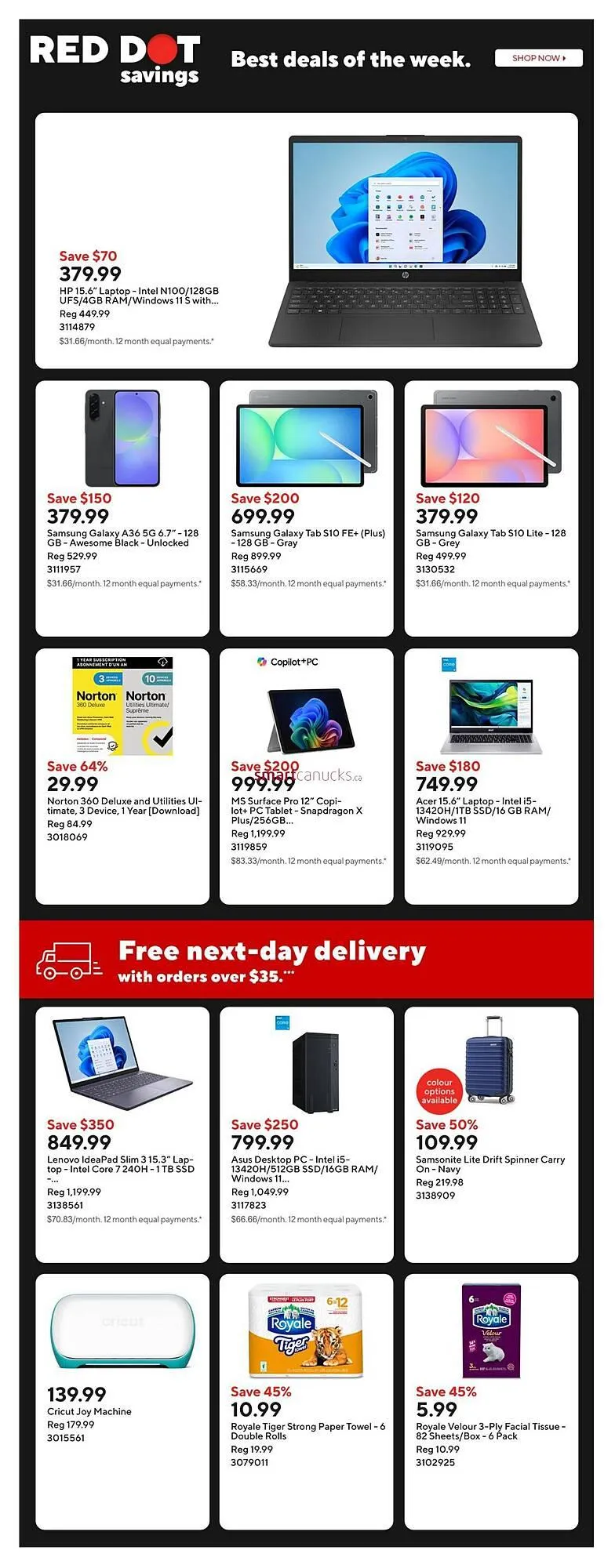 Staples flyer from February 27 to March 5 2026 - flyer page 2