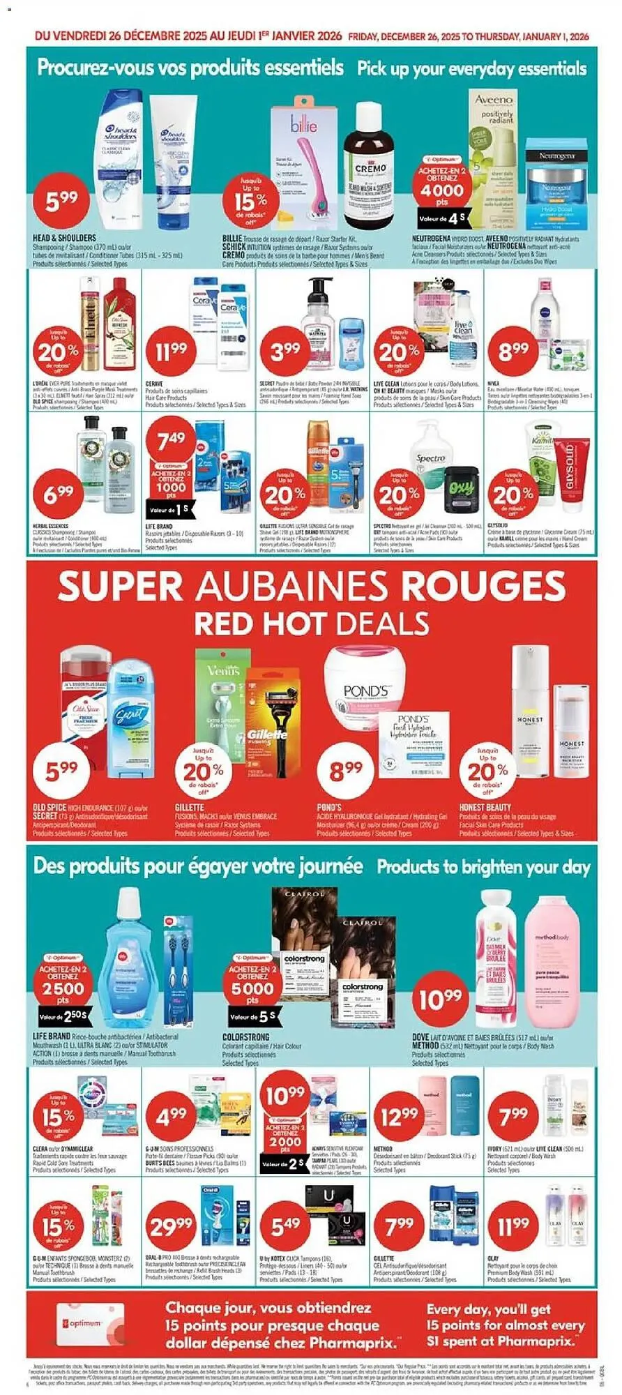 Pharmaprix flyer from December 26 to January 1 2026 - flyer page 10