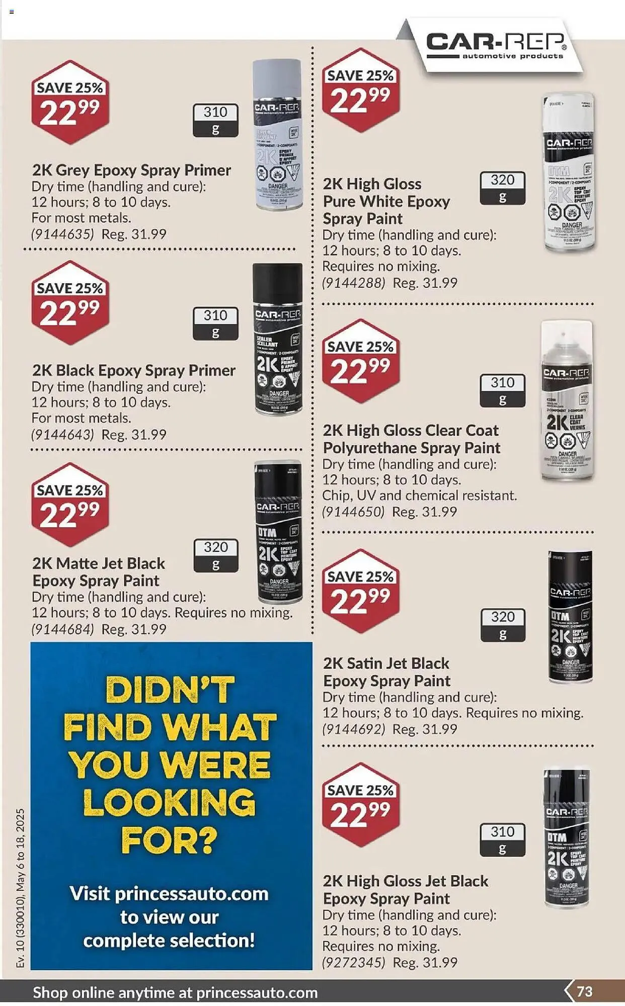 Princess Auto flyer from May 6 to May 18 2025 - flyer page 78