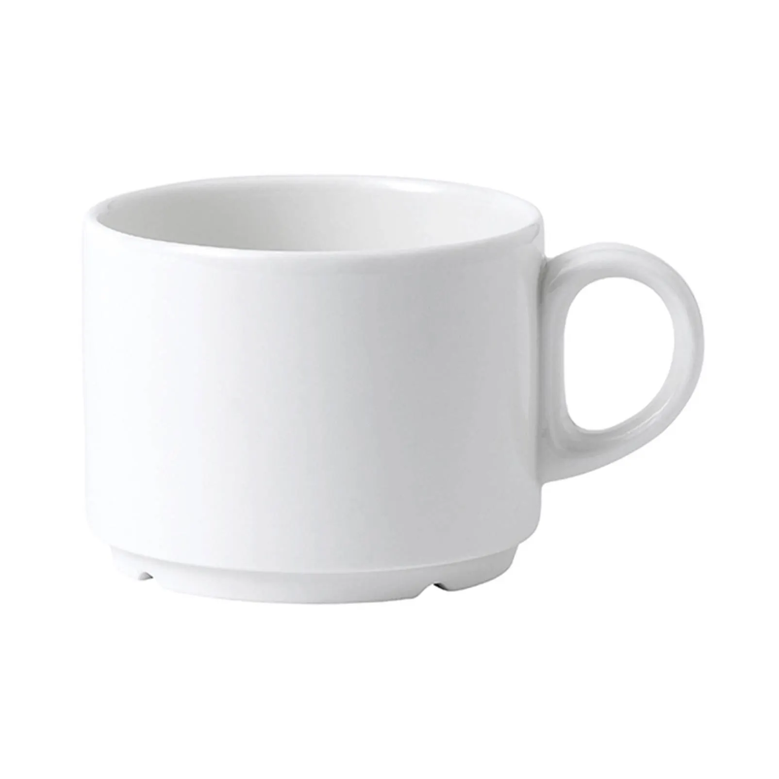 Jupiter White Stackable Mug 6.75oz