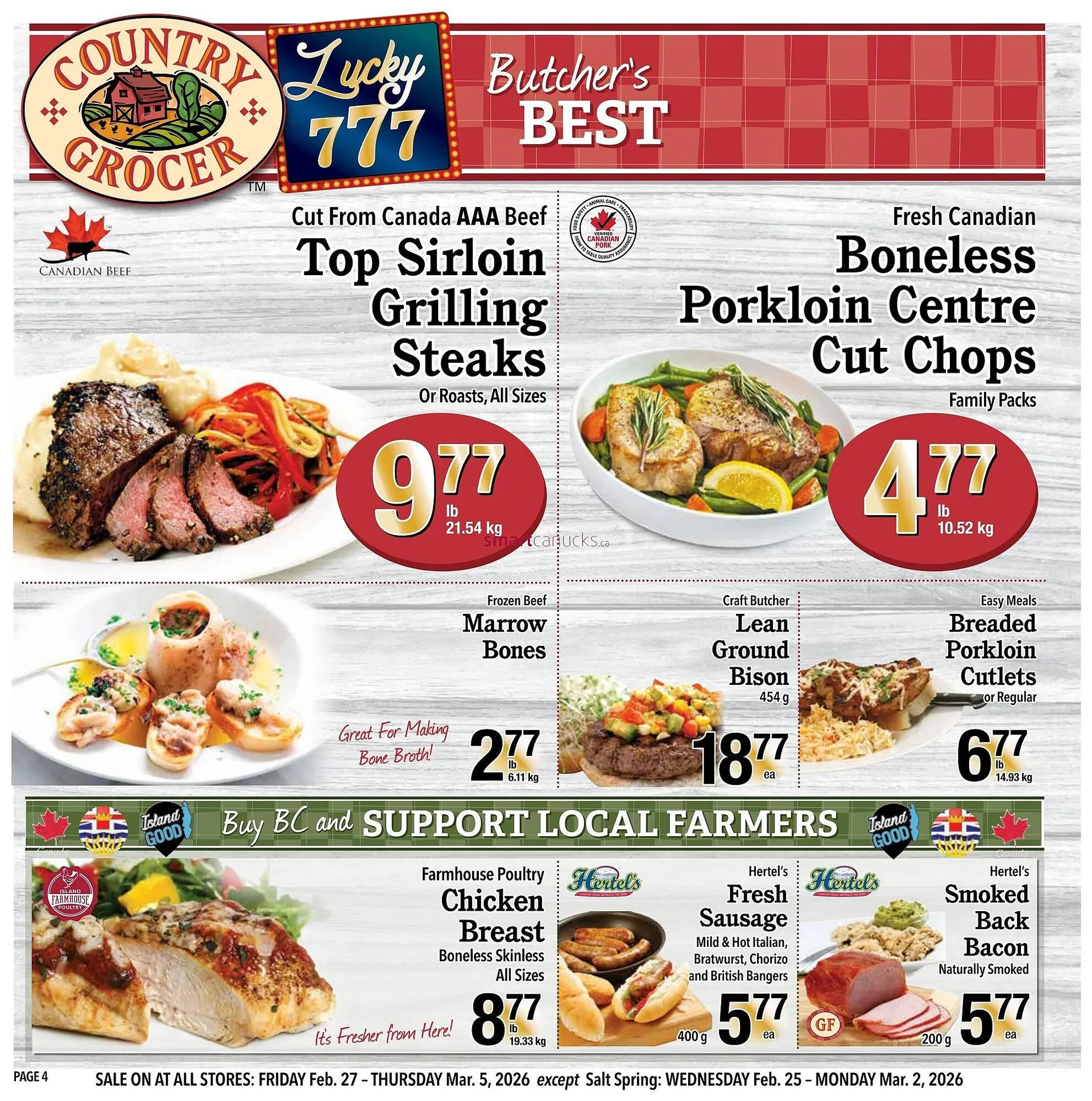 Country Grocer flyer from February 27 to March 5 2026 - flyer page 7