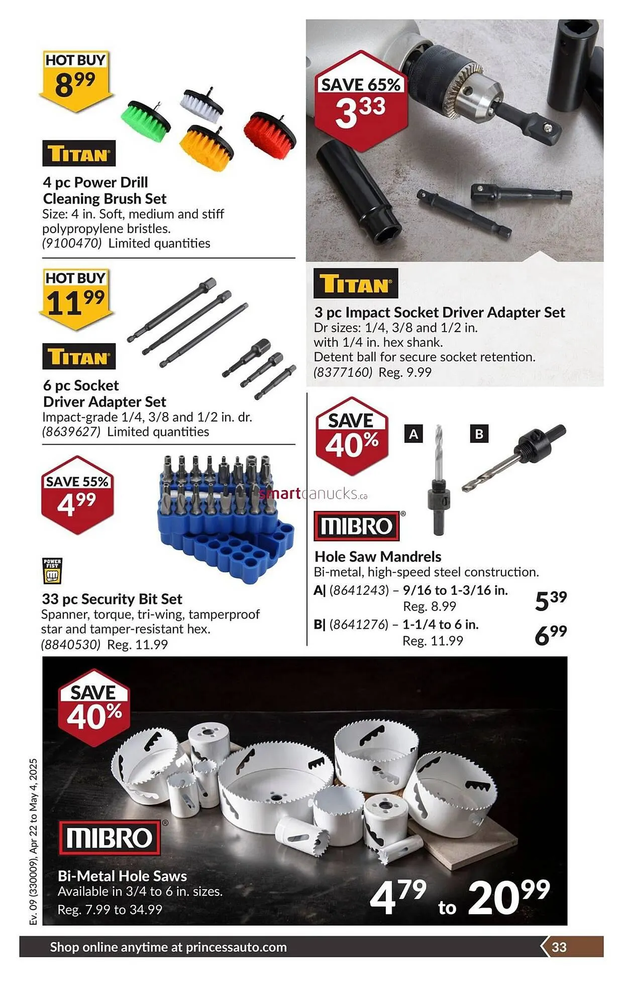 Princess Auto flyer from April 18 to April 24 2025 - flyer page 38