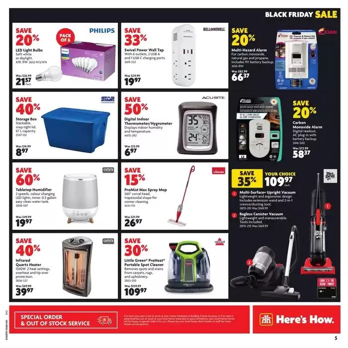Exclusive bargains from November 28 to December 4 2024 - flyer page 13