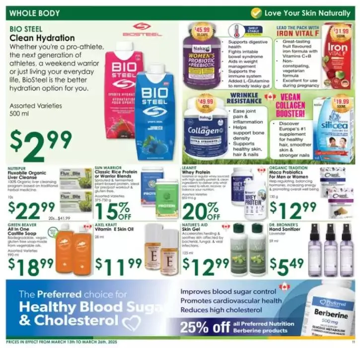Current deals and offers from March 13 to March 26 2025 - flyer page 11