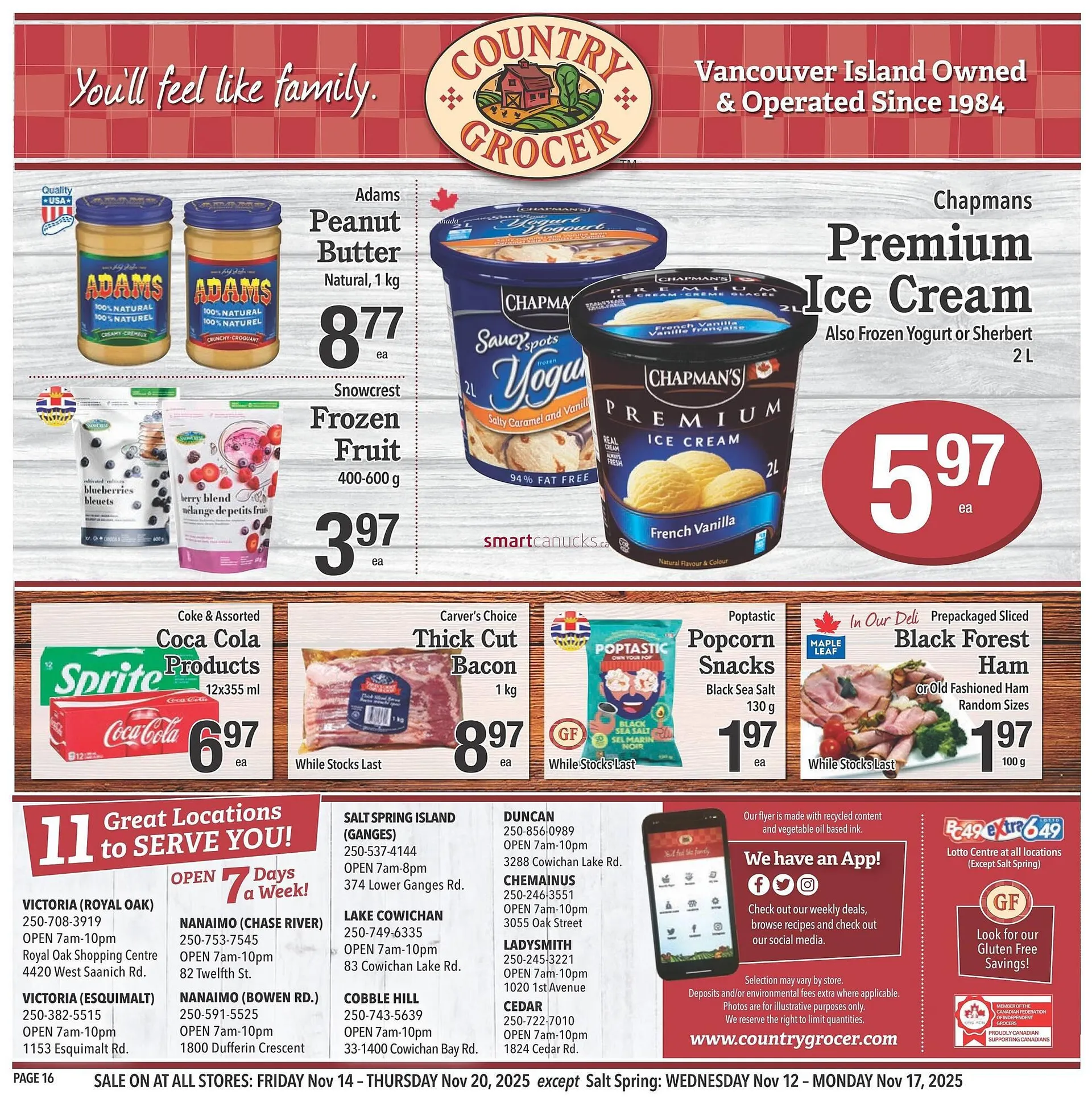Country Grocer flyer from November 13 to November 19 2025 - flyer page 16