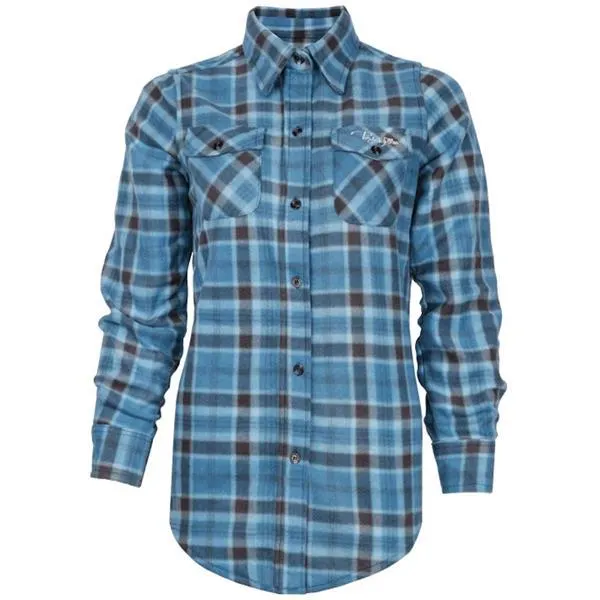 Women's PF420 Plaid Fleece Shirt