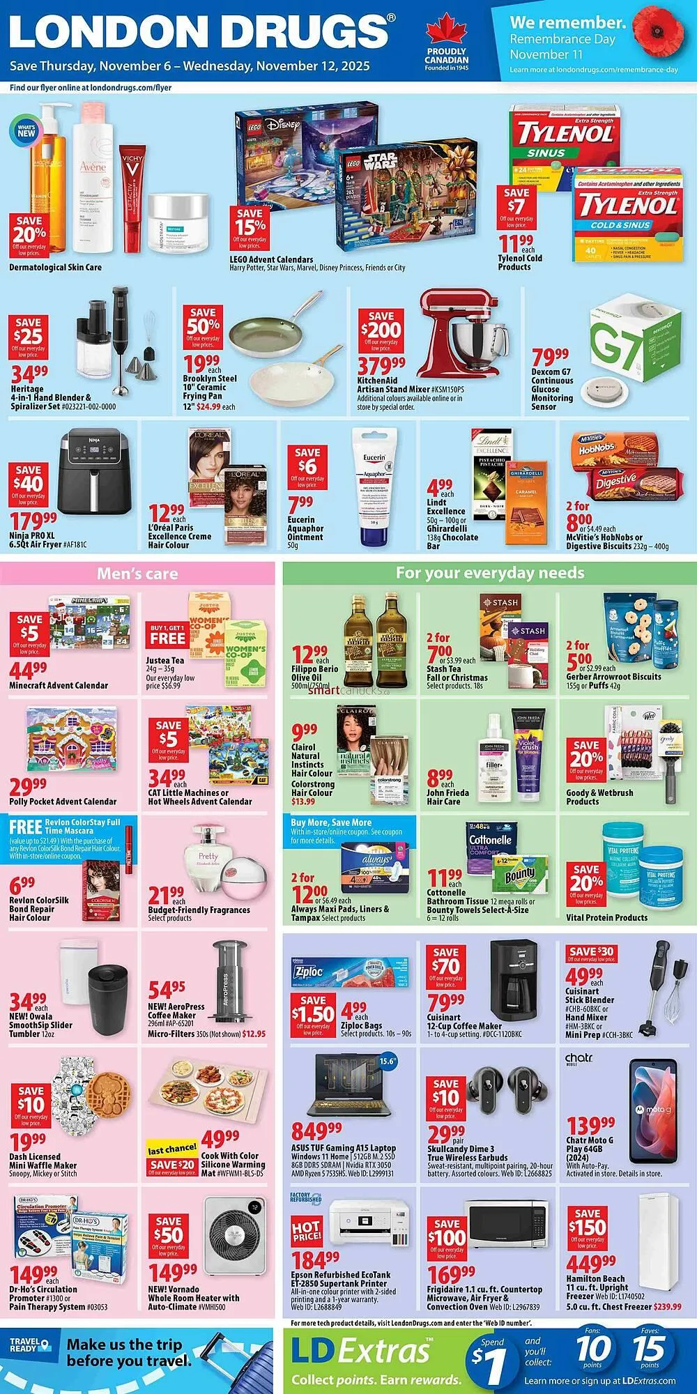 London Drugs flyer from November 5 to November 11 2025 - flyer page 1