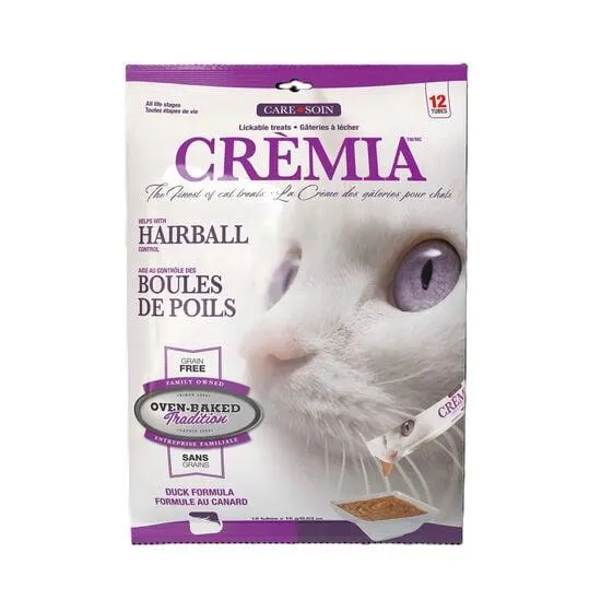 Crèmia Duck Hairball Formula Puree for Cats
