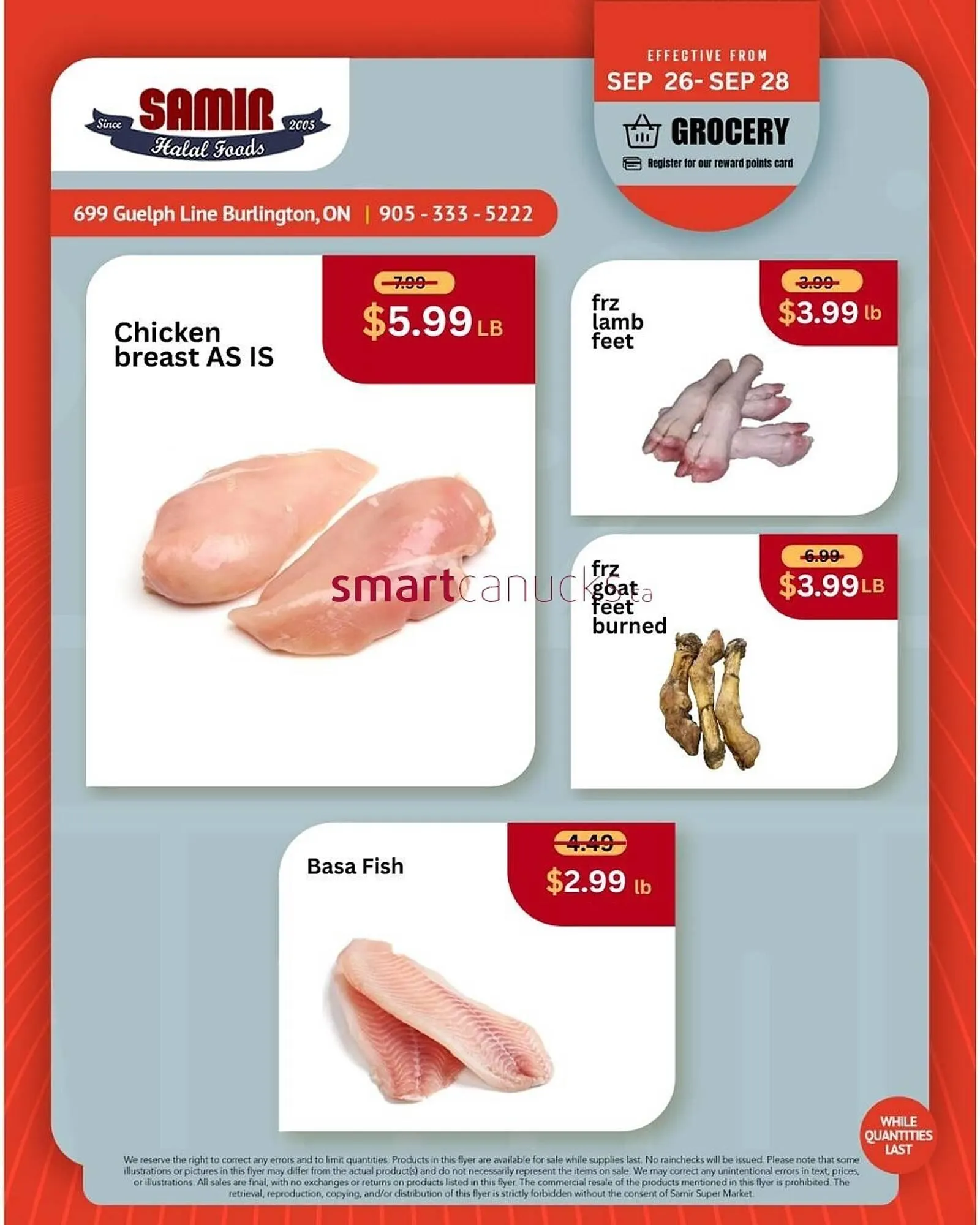 Samir Supermarket flyer from September 26 to October 2 2025 - flyer page 1