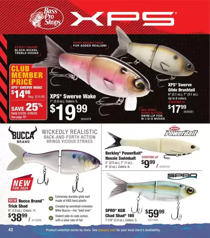 Fishing Specialist Catalog from March 5 to April 3 2025 - flyer page 43
