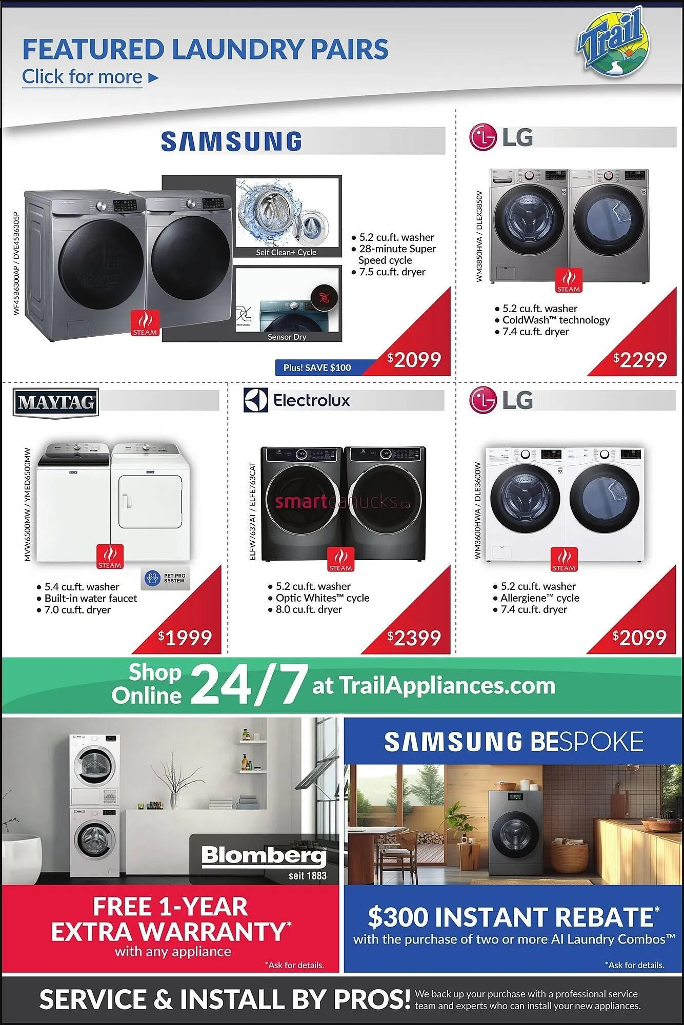 Trail Appliances flyer from September 5 to September 11 2025 - flyer page 7