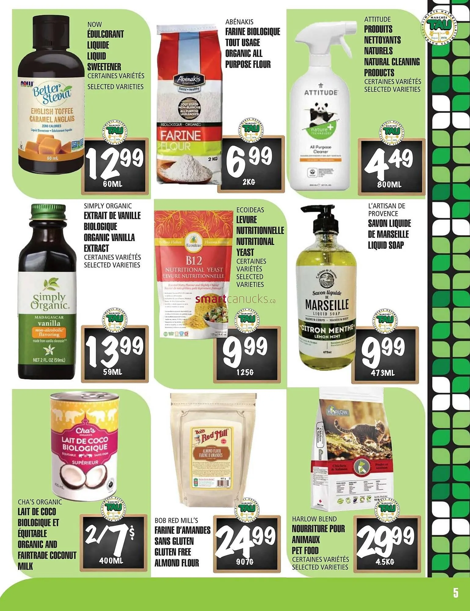 Marches Tau flyer from September 30 to October 13 2024 - flyer page 5