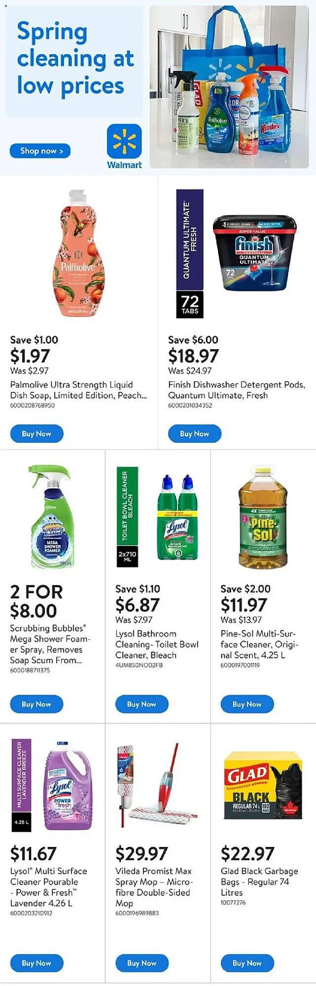 Walmart flyer from April 10 to April 23 2025 - flyer page 1