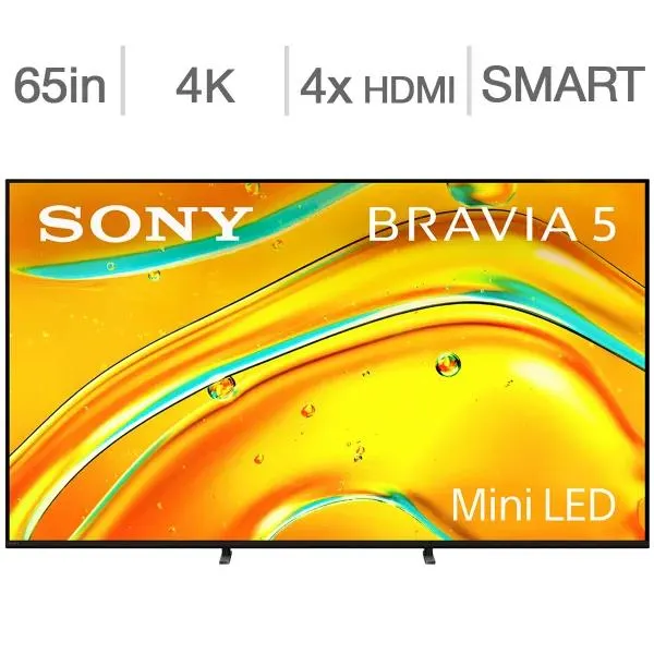 Sony 65" Class - BRAVIA 5 Series - 4K HDR Mini LED TV