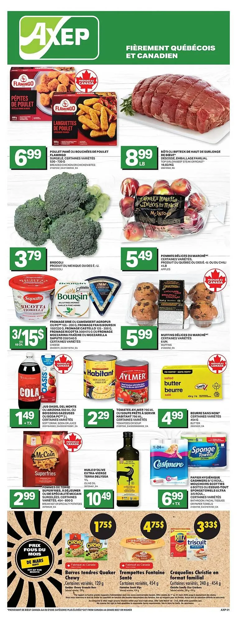 Axep flyer from March 12 to March 18 2026 - flyer page 3