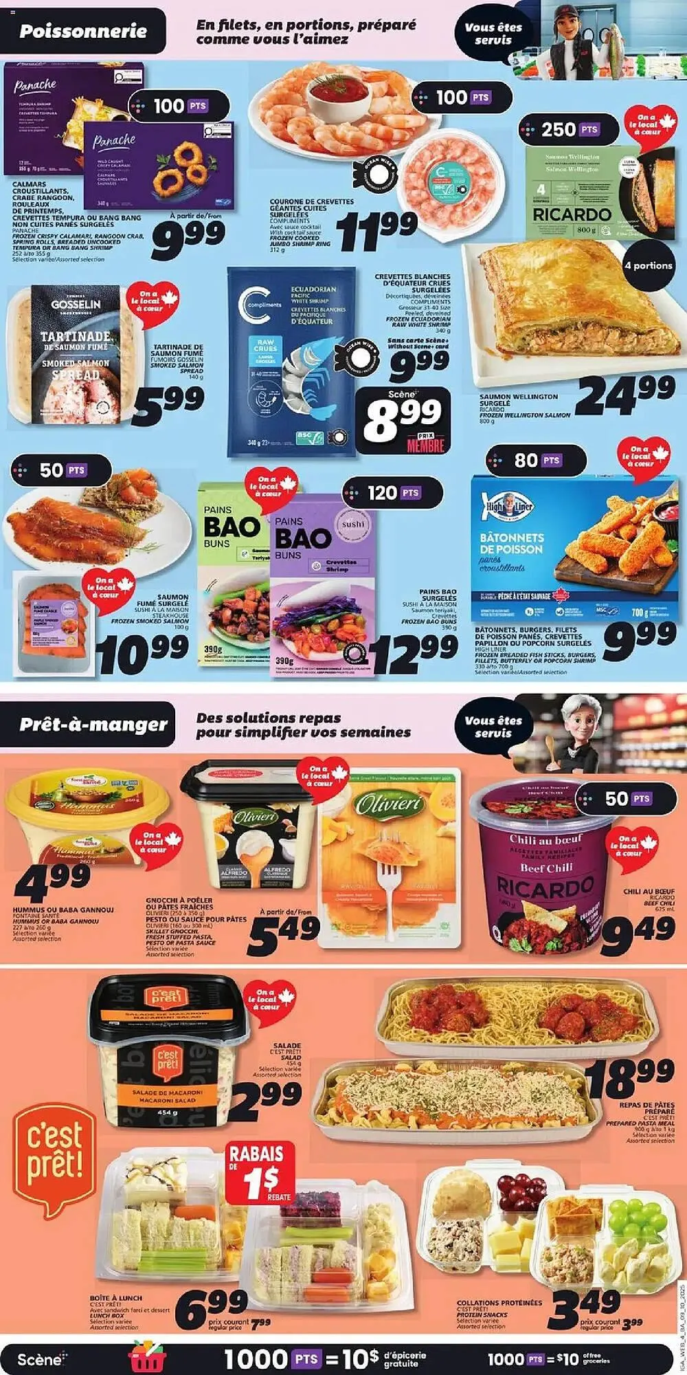 IGA flyer from October 9 to October 15 2025 - flyer page 8