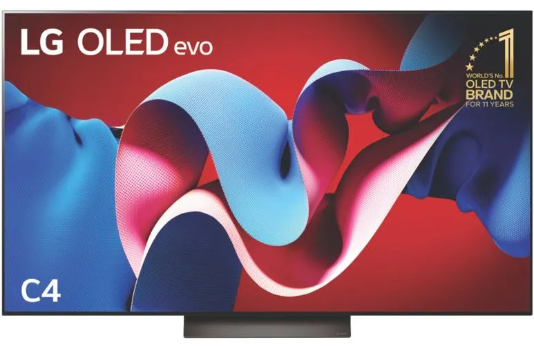LG 65" OLED EVO C4 4K Smart TV 24