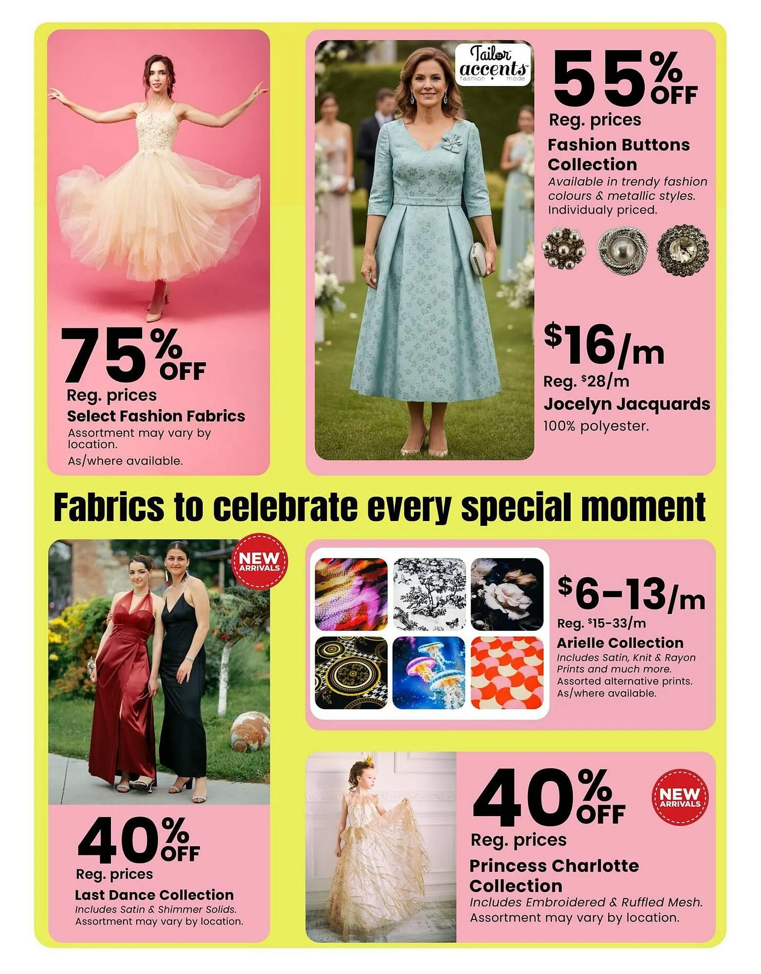 Fabricland flyer from March 1 to March 31 2026 - flyer page 11