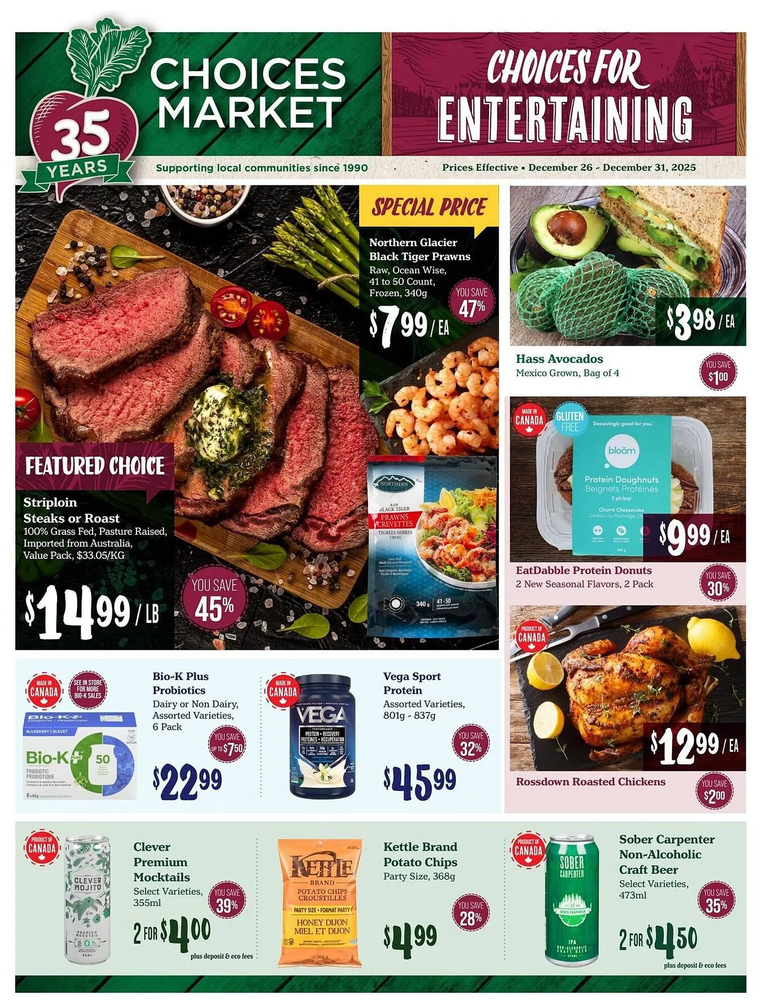 Choices Market flyer from December 26 to December 31 2025 - flyer page 1