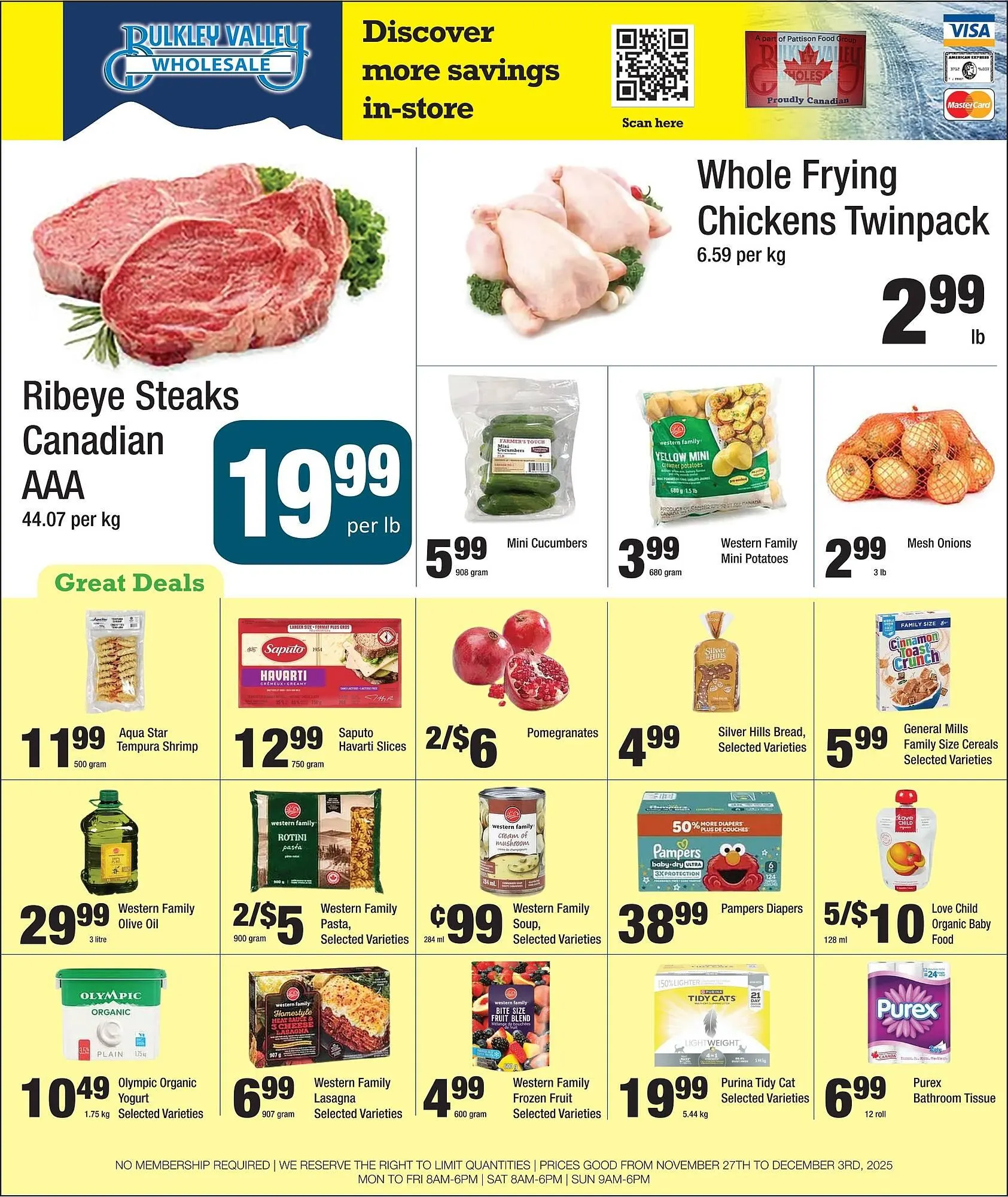 Bulkley Valley Wholesale flyer - 1