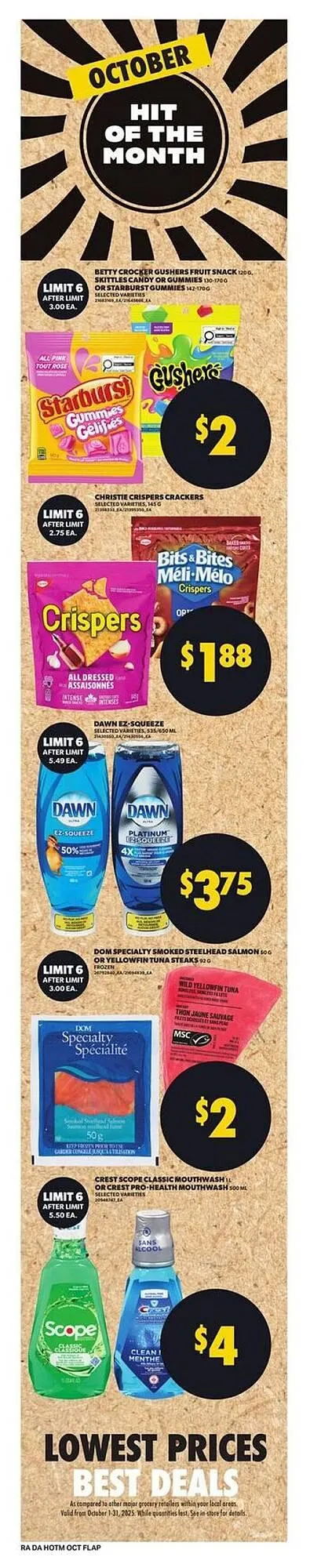 Dominion flyer from October 15 to November 11 2025 - flyer page 8