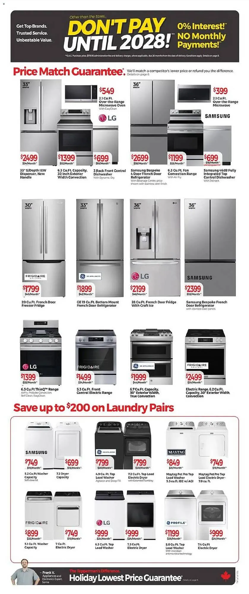 Tepperman's flyer from October 30 to November 6 2025 - flyer page 8