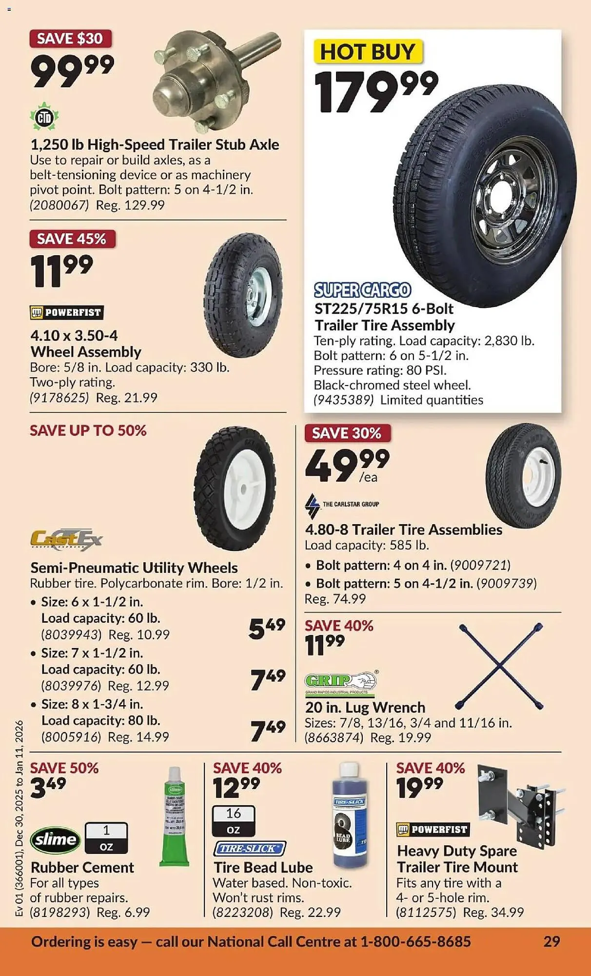 Princess Auto flyer from December 30 to January 11 2026 - flyer page 34