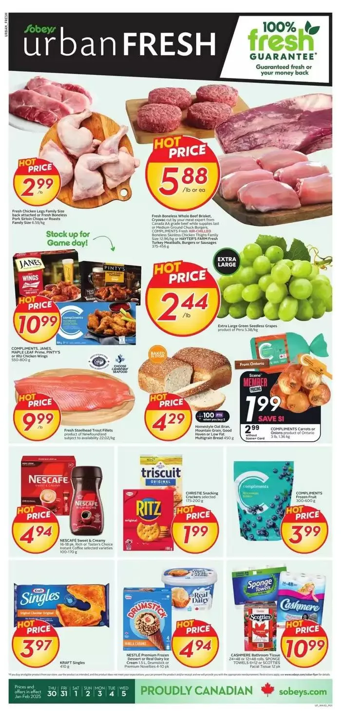 Offers for bargain hunters from January 30 to February 5 2025 - flyer page 1