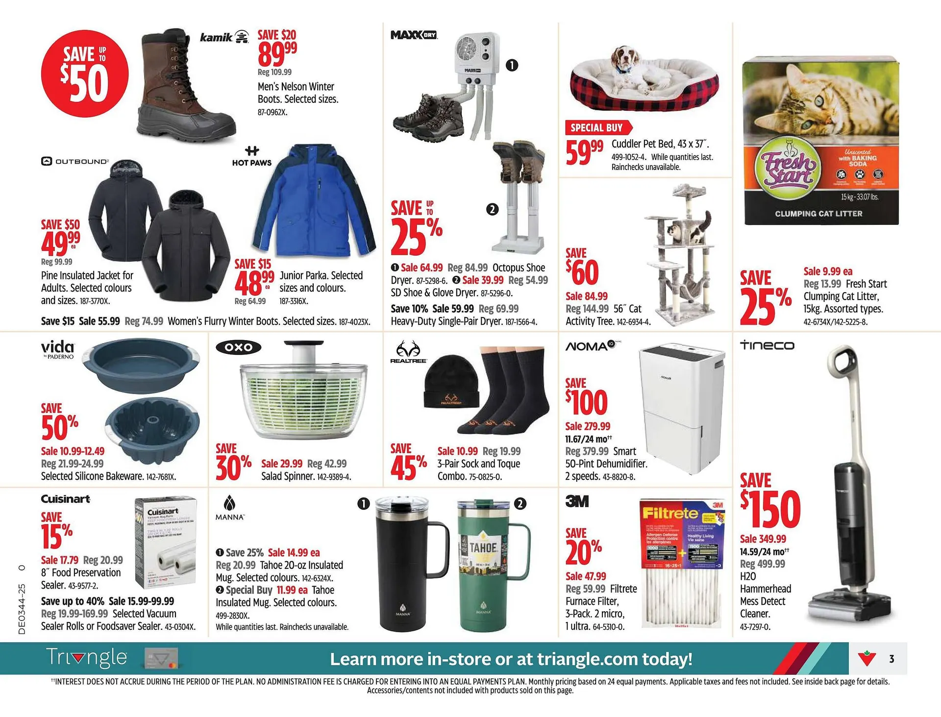 Canadian Tire flyer from October 23 to October 29 2025 - flyer page 3