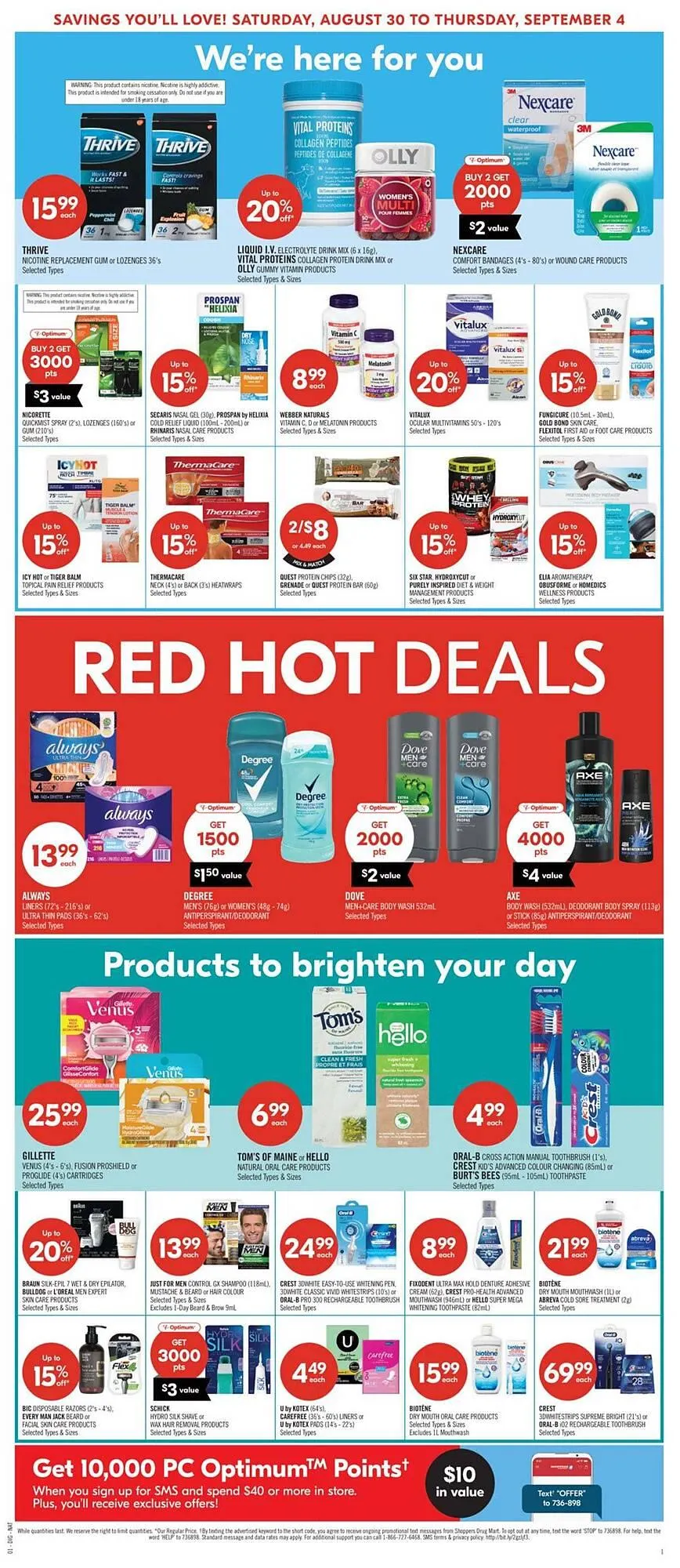 Shoppers Drug Mart flyer from August 29 to October 1 2025 - flyer page 11