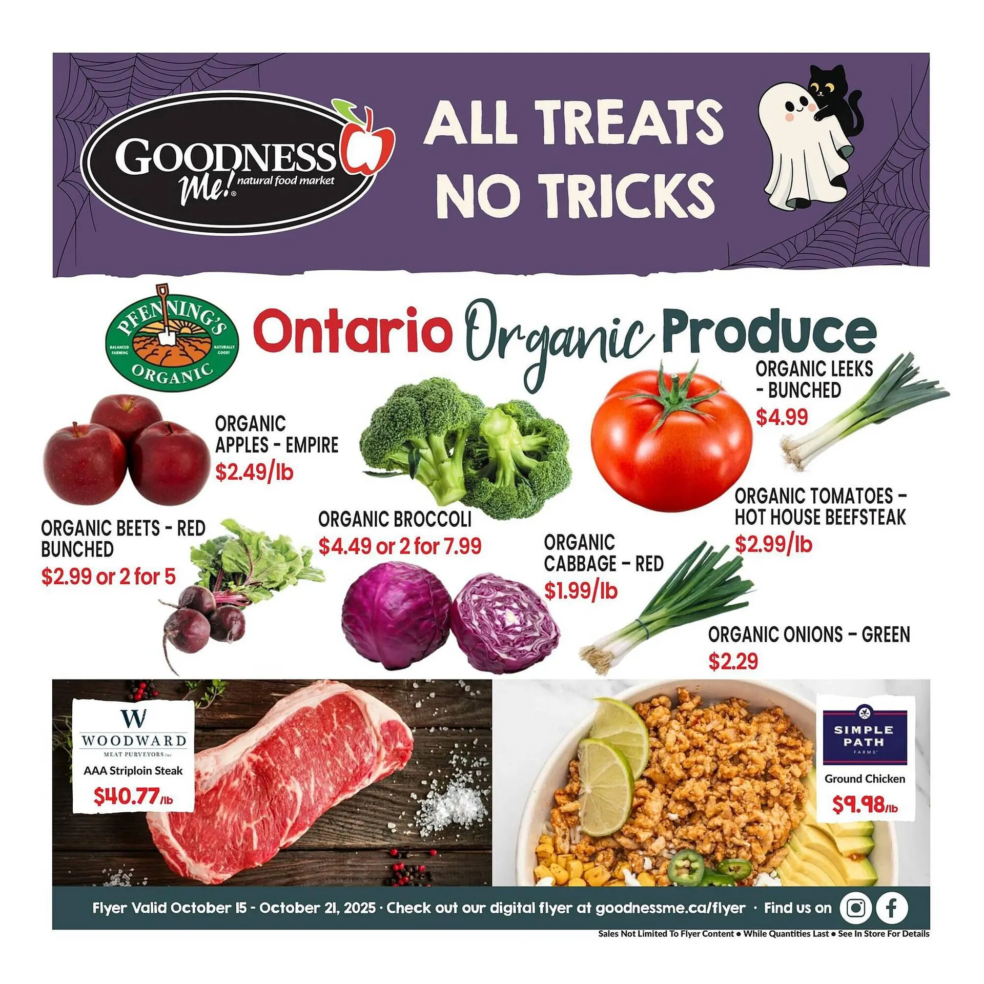 Goodness Me flyer - 1