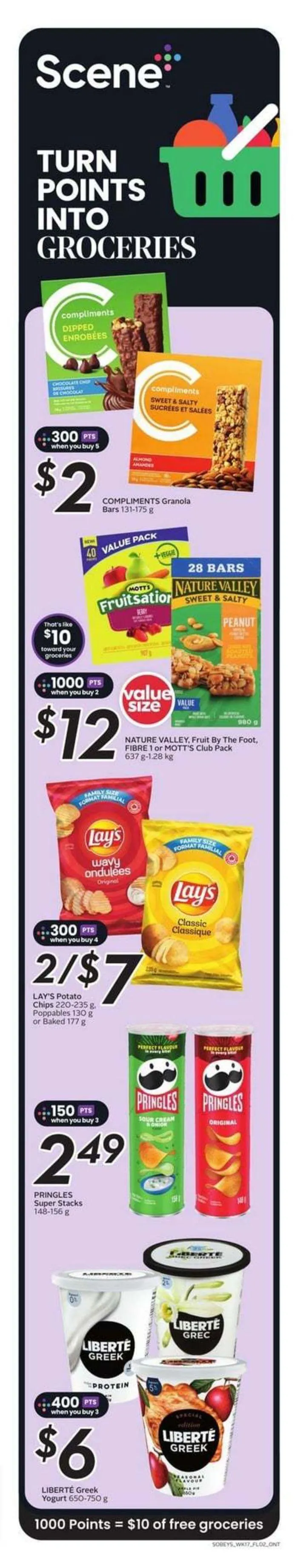Sobeys Weekly ad from August 22 to August 28 2024 - flyer page 17