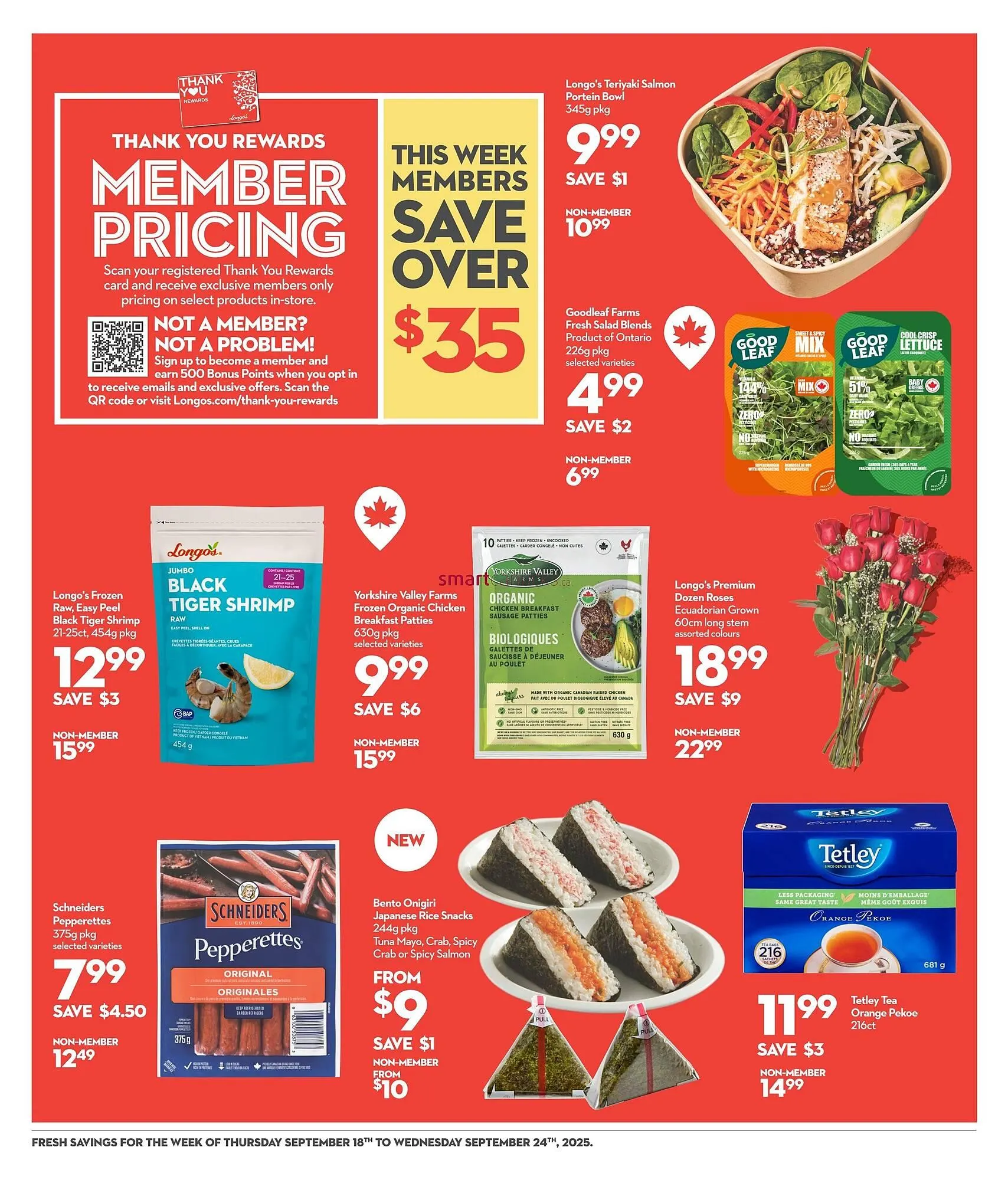Longo's flyer from September 18 to September 24 2025 - flyer page 4