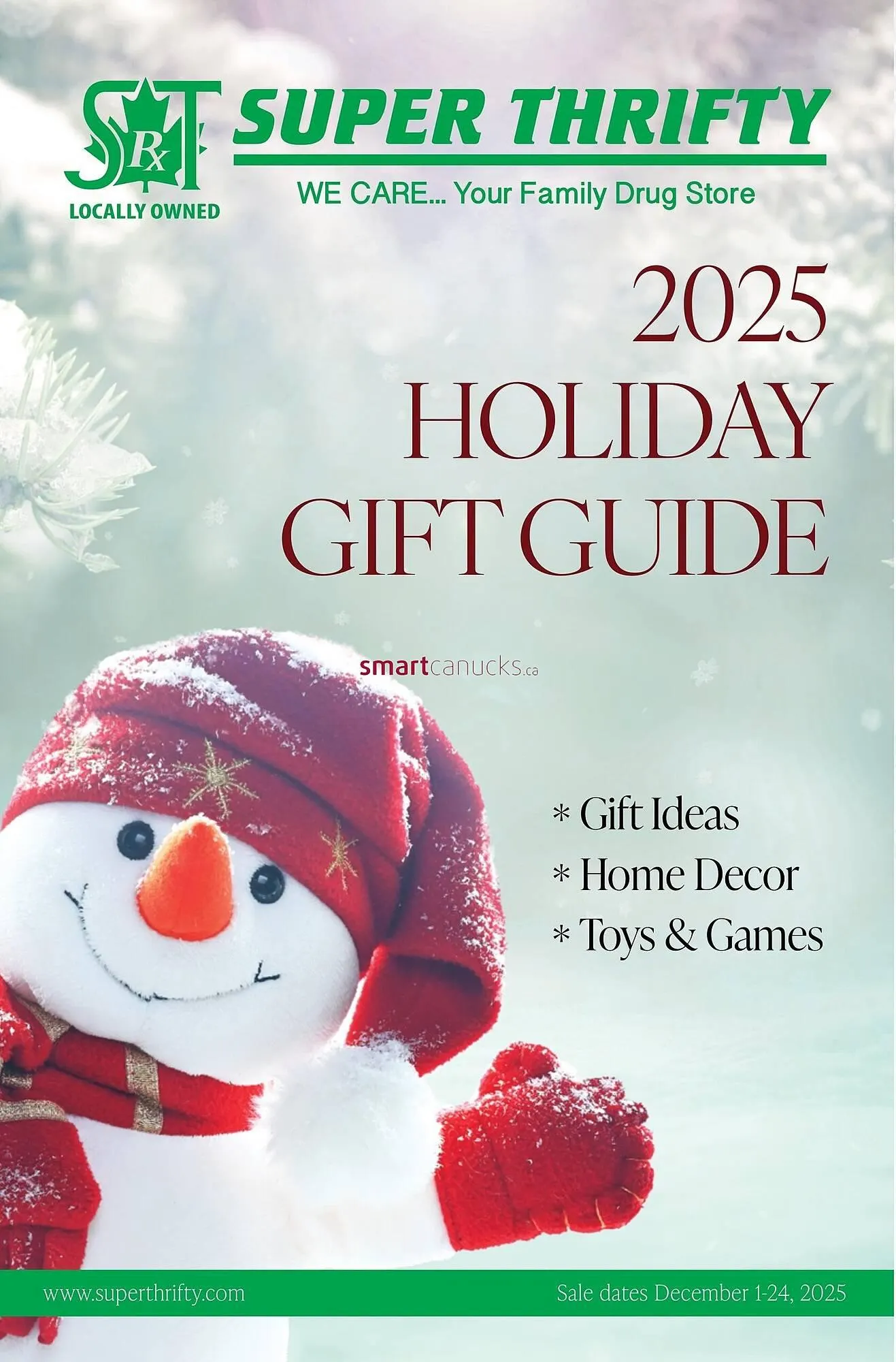 Super Thrifty flyer from December 3 to December 9 2025 - flyer page 1