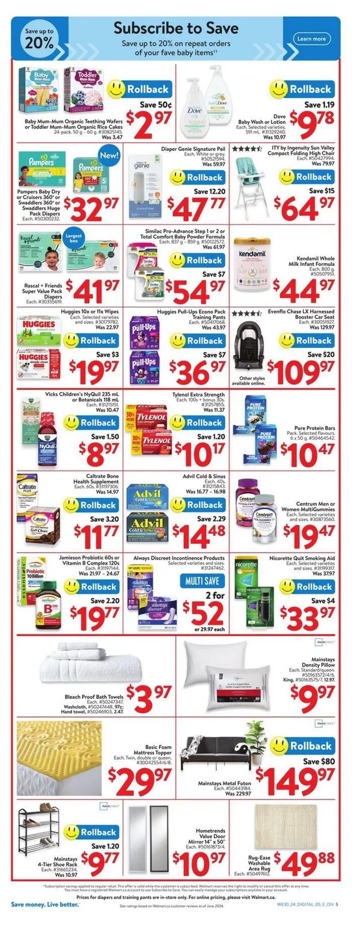 Walmart flyer from August 15 to August 21 2024 - flyer page 26