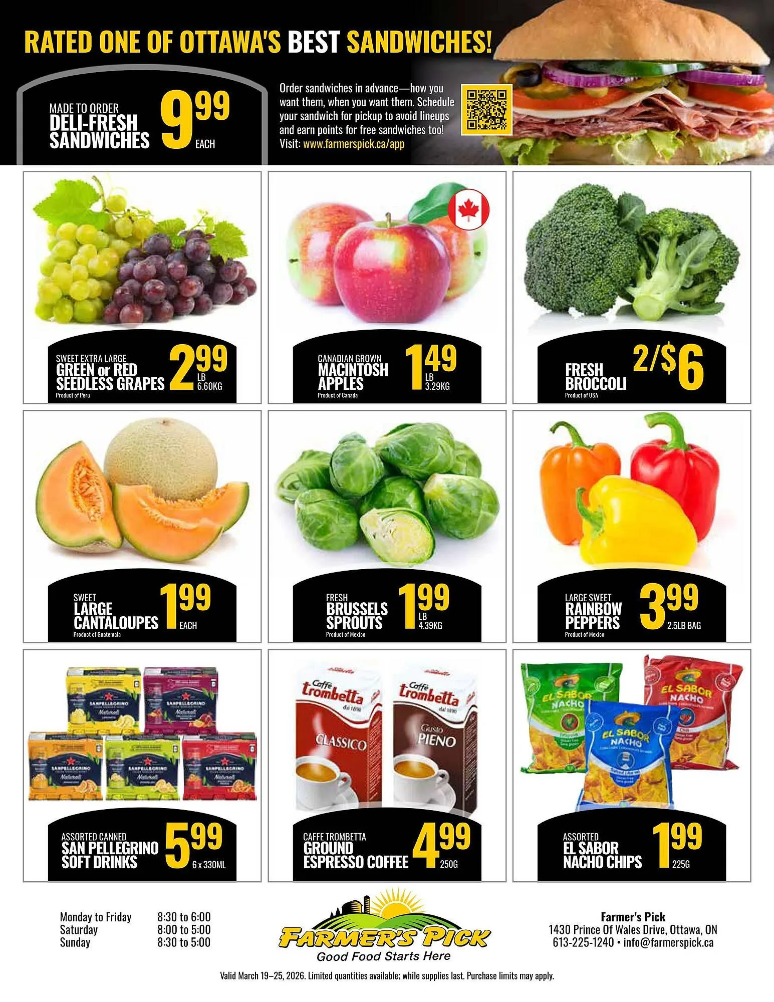 Farmer's Pick flyer from March 19 to March 25 2026 - flyer page 2