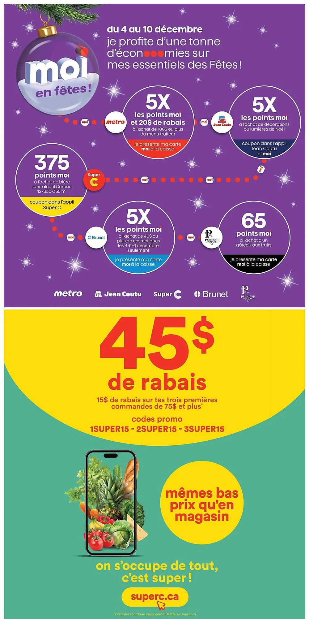 Super C flyer from December 3 to December 10 2025 - flyer page 11