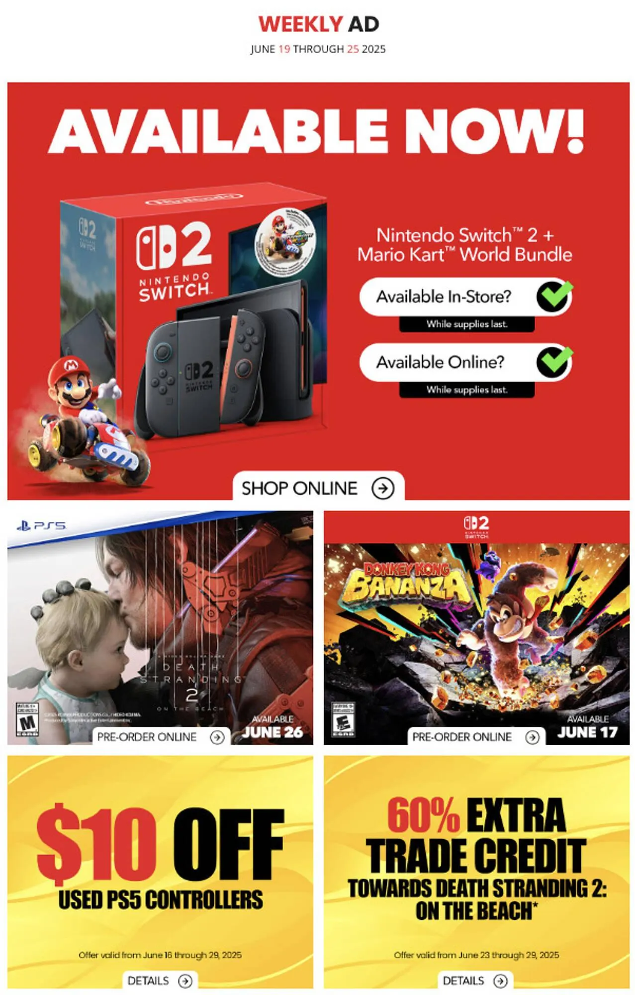 GameStop flyer - 1