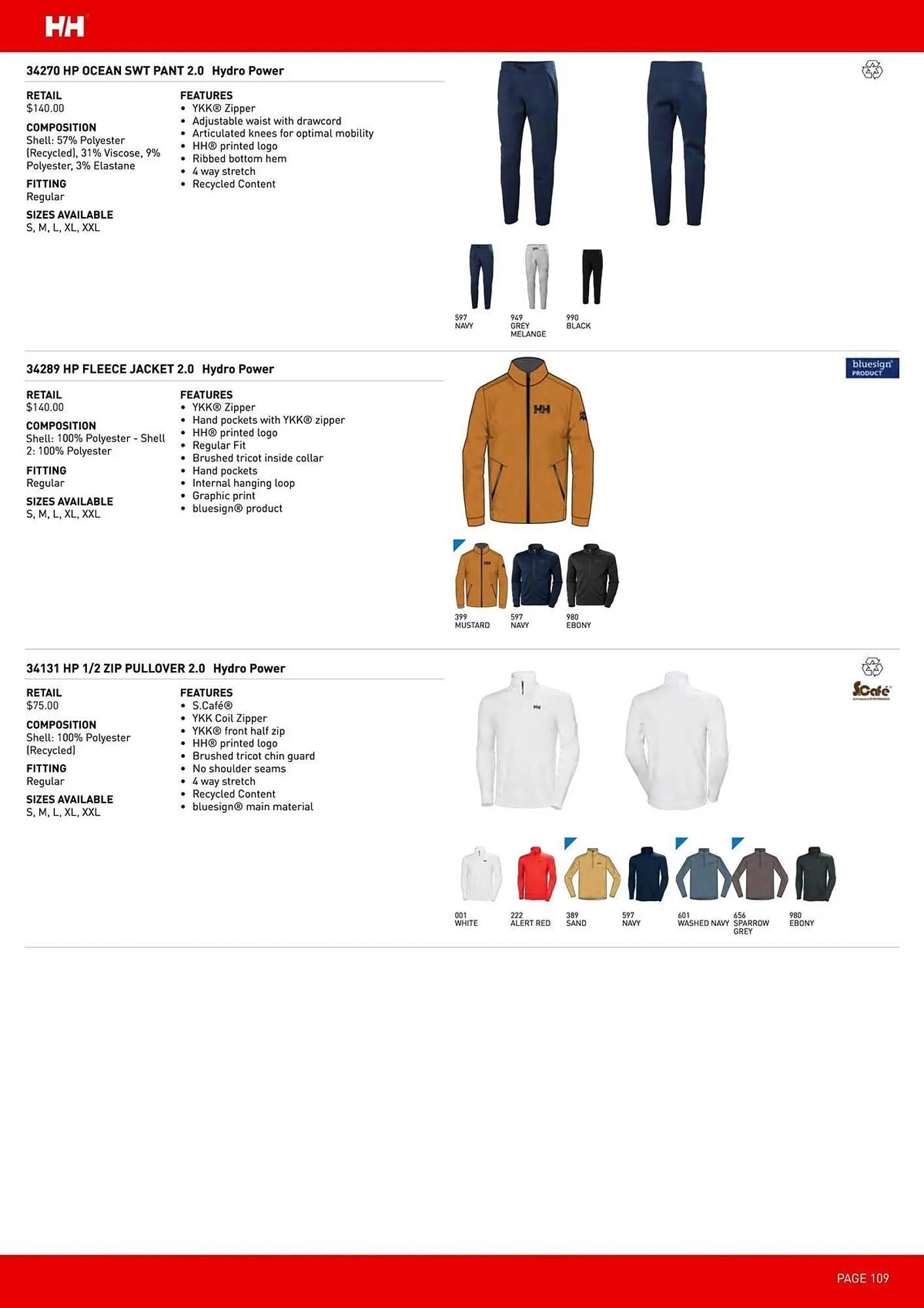 Helly Hansen flyer from September 11 to February 28 2026 - flyer page 109