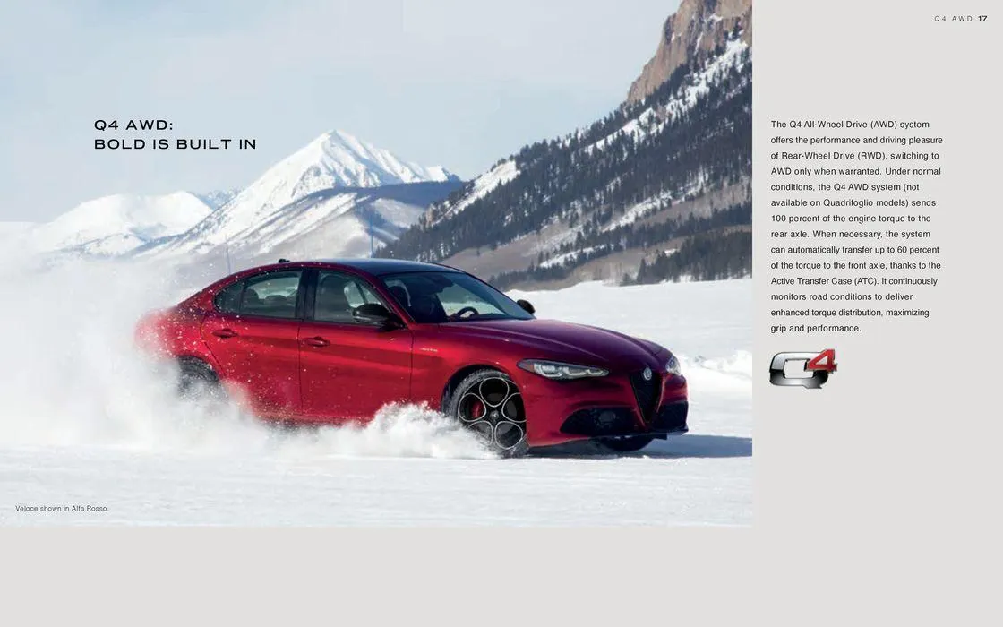 Alfa Romeo 2024 Giulia from January 9 to January 9 2025 - flyer page 17