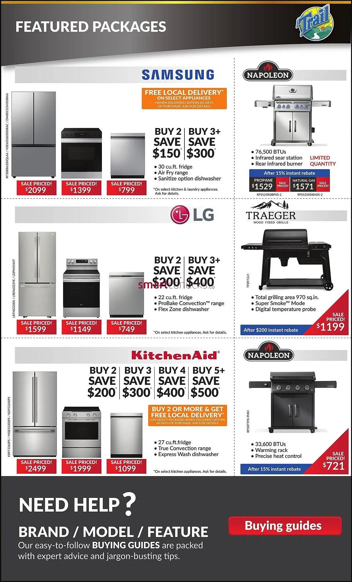 Trail Appliances flyer from November 27 to December 7 2025 - flyer page 8