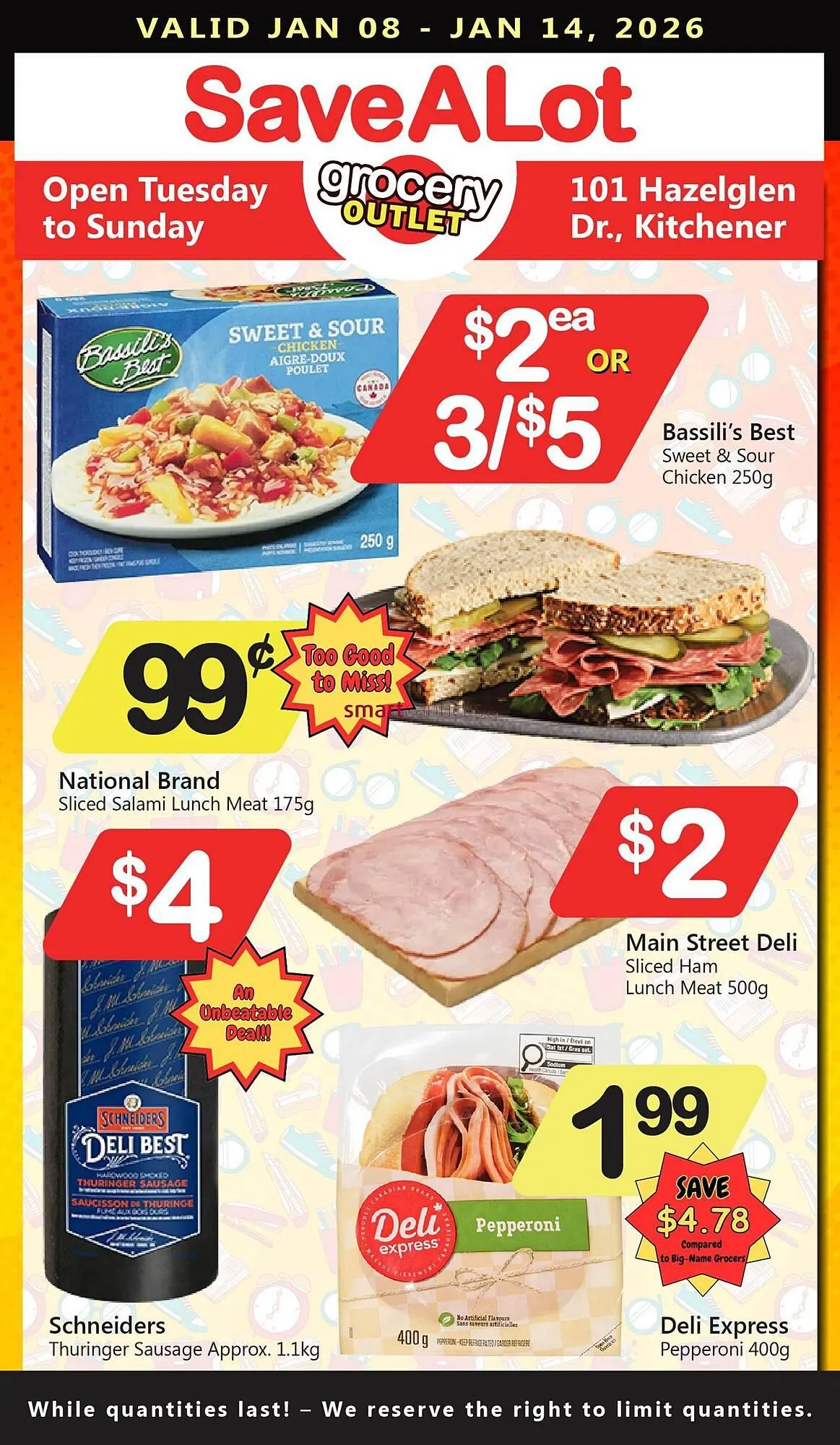 Save on Foods flyer from January 8 to January 14 2026 - flyer page 1