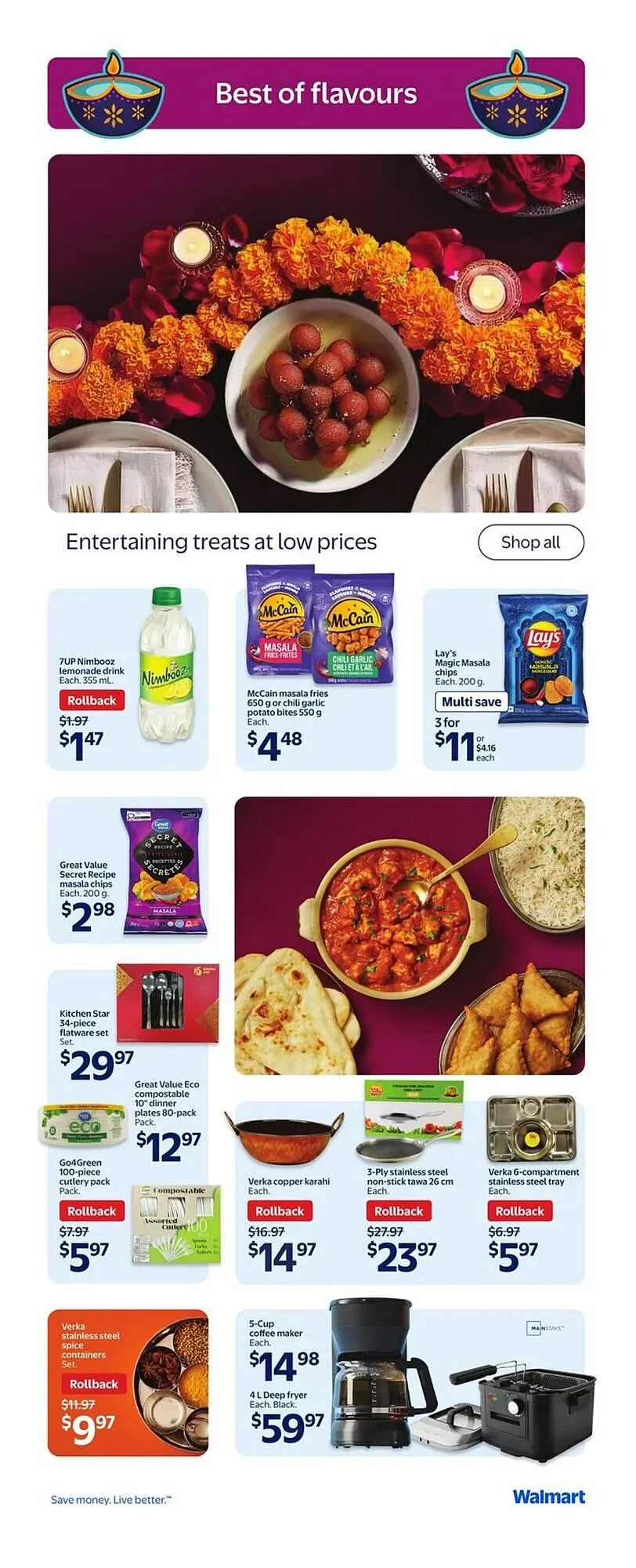 Walmart flyer from October 18 to October 22 2025 - flyer page 4