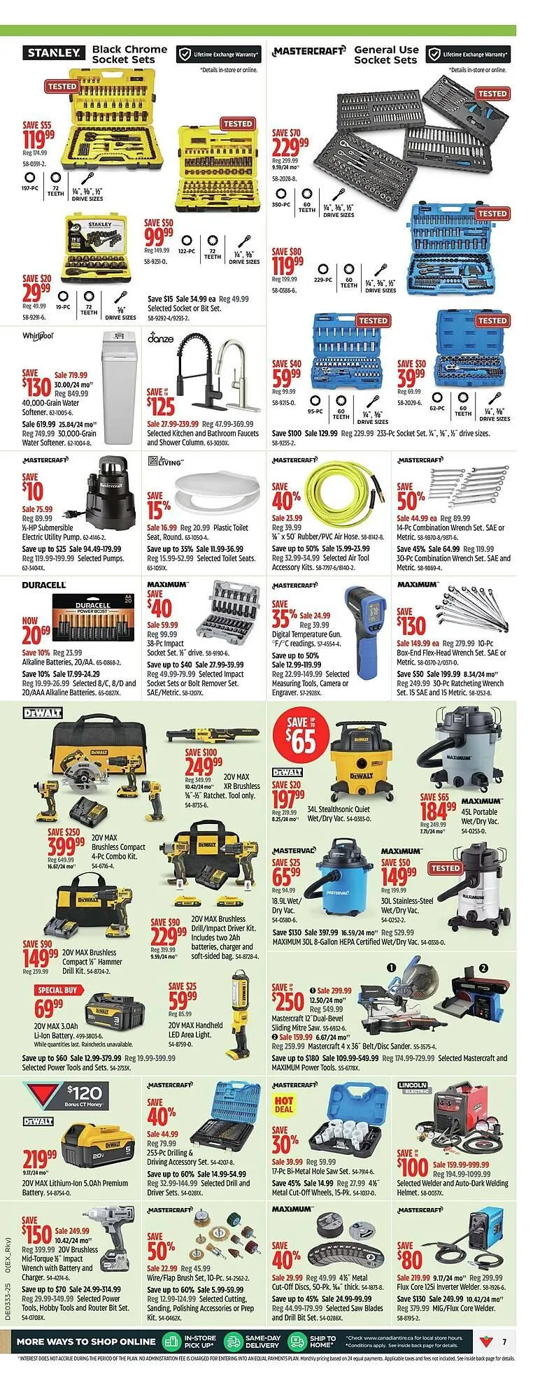 Canadian Tire flyer from August 7 to August 14 2025 - flyer page 10