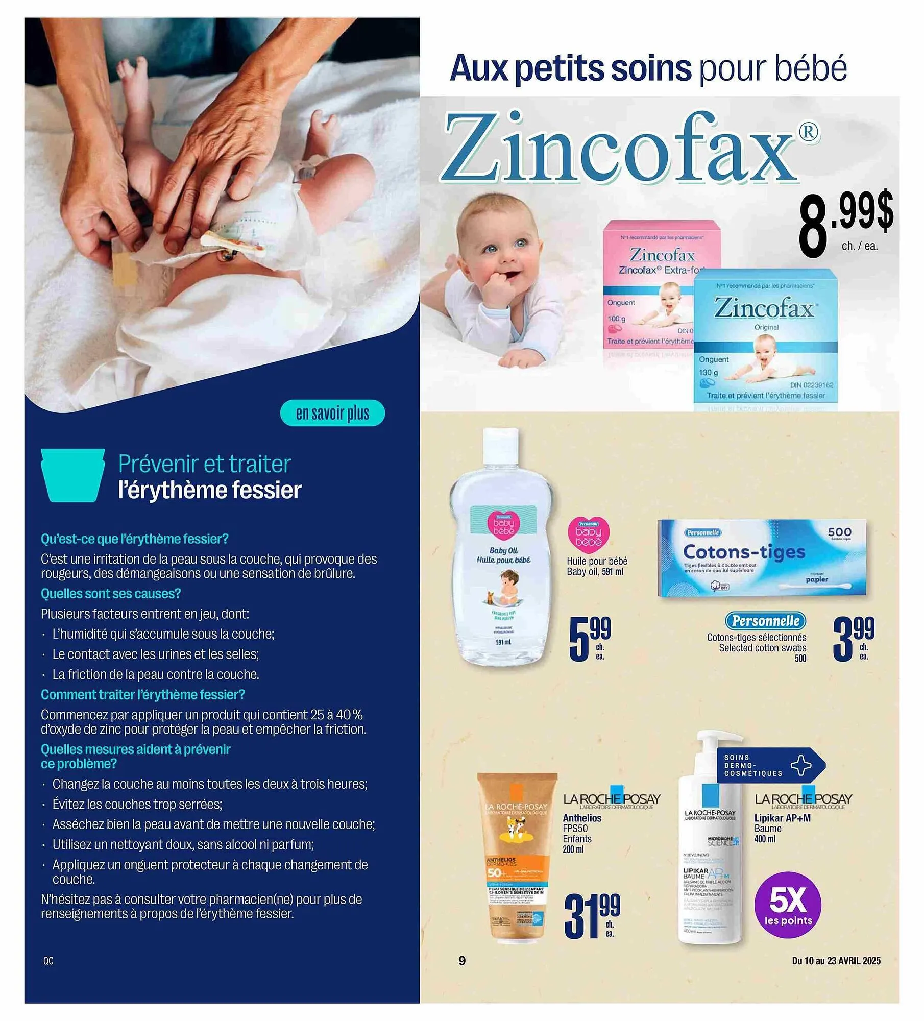 Jean Coutu flyer from April 10 to April 23 2025 - flyer page 9