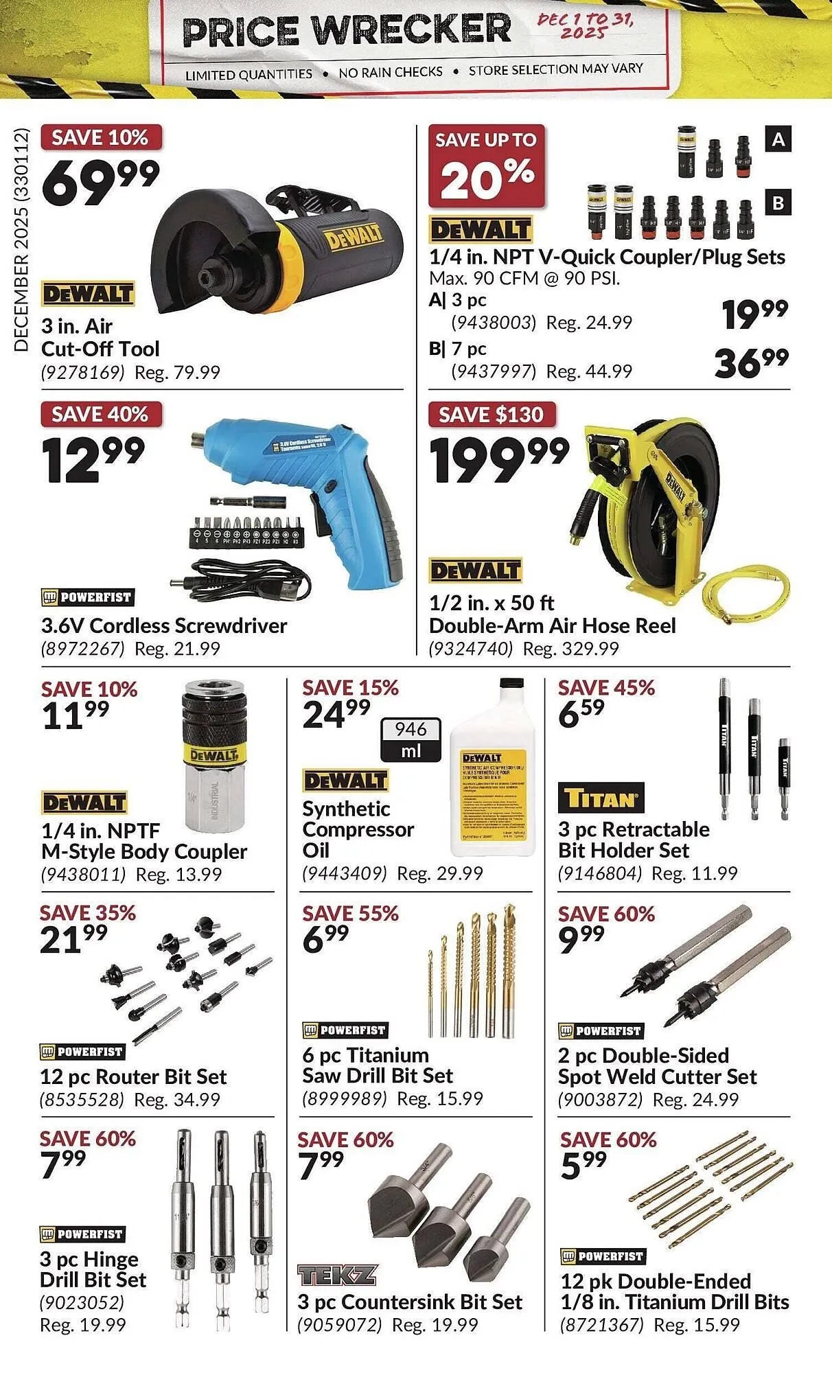 Princess Auto flyer from December 1 to January 1 2026 - flyer page 23