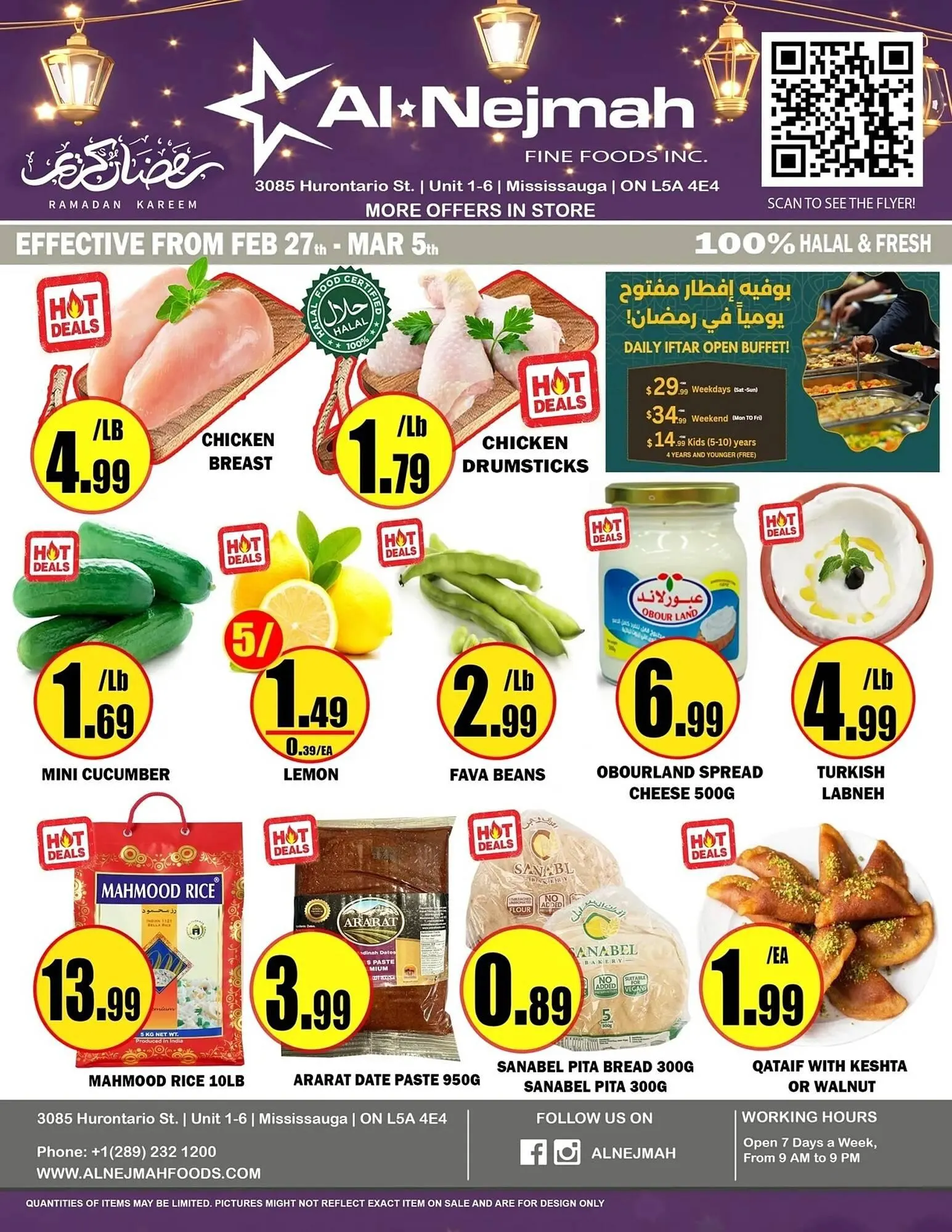 Alnejmah flyer from February 27 to March 5 2026 - flyer page 1